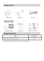 Предварительный просмотр 2 страницы Apeman C560 Instruction Manual