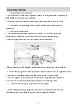 Предварительный просмотр 5 страницы Apeman C560 Instruction Manual