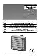 Preview for 1 page of ApenGroup Aermax AX User, Installation And Maintenance Manual