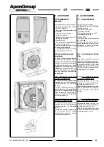 Preview for 38 page of ApenGroup Aermax AX User, Installation And Maintenance Manual