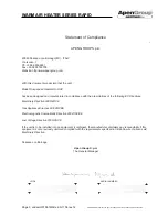 Preview for 3 page of ApenGroup Aermax line User, Installation, And Maintenance Manual