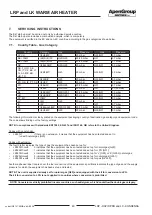 Preview for 40 page of ApenGroup AermaxLine LK-KONDENSA Series Use, Installation And Maintenance Manual