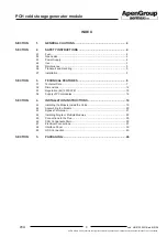 Preview for 3 page of ApenGroup aermaxline PCH Installation And User Manual