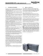 Preview for 9 page of ApenGroup Aquakond AKY Series Use, Installation And Maintenance Manual