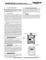 Preview for 18 page of ApenGroup Aquakond AKY Series Use, Installation And Maintenance Manual