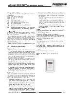 Preview for 34 page of ApenGroup Aquakond AKY Series Use, Installation And Maintenance Manual