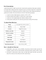 Preview for 2 page of Apera Instruments 201T-F User Manual