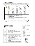 Предварительный просмотр 2 страницы Apera Instruments ORP60 Instruction Manual