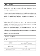 Предварительный просмотр 3 страницы Apera Instruments SX721 User Manual