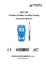 Apera Instruments SX811-BS Instruction Manual предпросмотр