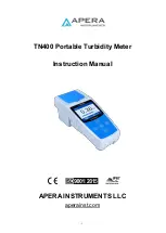 Предварительный просмотр 1 страницы Apera Instruments TN400 Instruction Manual