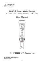 Предварительный просмотр 1 страницы Apera Instruments ZenTest PC60-Z User Manual