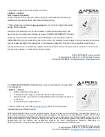 Preview for 2 page of Apera EC60-Z Quick Start Manual