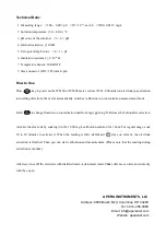 Preview for 2 page of Apera F501-S User Manual