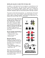 Preview for 16 page of Aperion Audio 512D Owner'S Manual