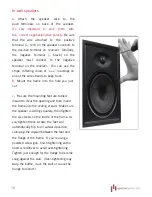 Preview for 18 page of Aperion Audio 8" In-Ceiling Owner'S Manual