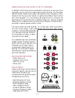 Preview for 16 page of Aperion Audio Intimus 422-C Owner'S Manual