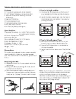 Preview for 2 page of Aperion Audio Intimus 5B Owner'S Manual