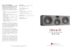 Preview for 1 page of Aperion Audio Intimus 6C Owner'S Manual