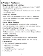 Preview for 3 page of Apevia ATX-AS550W User Manual