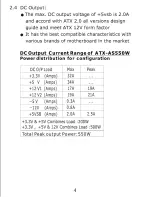 Preview for 5 page of Apevia ATX-AS550W User Manual