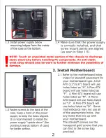 Preview for 4 page of Apevia X-PIONEER User Manual