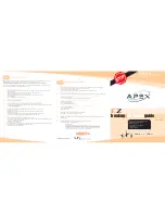 Preview for 2 page of Apex Digital AD-1160 Hookup & Reference Manual