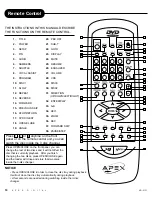 Preview for 10 page of Apex Digital AD-5131 User Manual