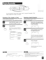 Preview for 22 page of Apex Digital AD-600A Operating Manual