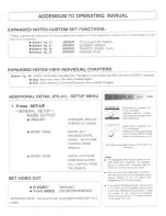 Preview for 39 page of Apex Digital AD-600A Operating Manual