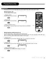 Предварительный просмотр 23 страницы Apex Digital AD-800A User Manual