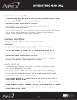 Preview for 11 page of Apex Digital APXBASE Operating Manual
