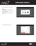 Preview for 18 page of Apex Digital APXBASE Operating Manual