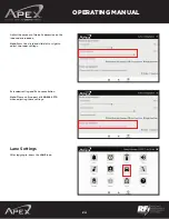 Preview for 25 page of Apex Digital APXBASE Operating Manual