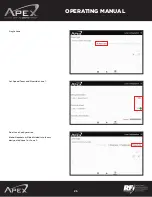 Preview for 26 page of Apex Digital APXBASE Operating Manual