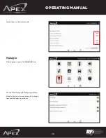 Preview for 27 page of Apex Digital APXBASE Operating Manual