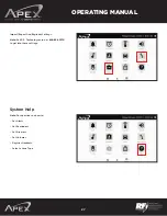 Preview for 28 page of Apex Digital APXBASE Operating Manual