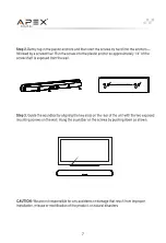 Preview for 8 page of Apex Digital ASB-800 Technical Specifications And Operating Instructions