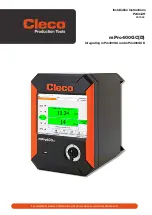 Apex Digital Cleco mPro4000GC Installation Instructions Manual предпросмотр