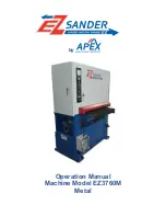 Apex Digital EZ Sander EZ3760M Operation Manual preview