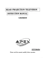 Apex Digital GB43HD10 Instruction Manual preview