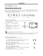 Предварительный просмотр 30 страницы Apex Digital GT2015DV Operation Manual