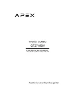 Apex Digital GT2715DV Operation Manual preview