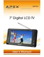 Apex Digital LDP706 User Manual preview