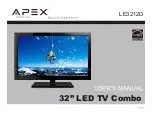 Apex Digital LE3212D User Manual preview