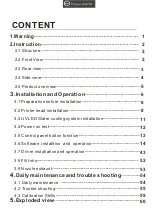 Preview for 2 page of Apex Digital RH-1610 User Manual