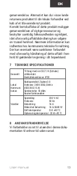 Предварительный просмотр 13 страницы Apex Digital Smart Plug User Manual