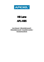 APEXEL APL-HB5 User Manual preview