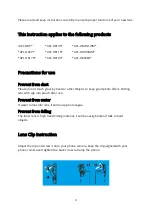 Preview for 3 page of APEXEL APL-HB5 User Manual