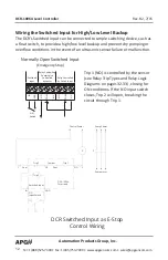 Предварительный просмотр 12 страницы APG DCR-1006A Operator'S Manual